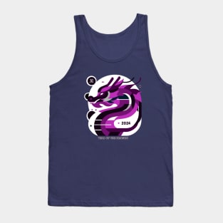 Mystic Purple Dragon 2024 - Lunar New Year 2024 Tank Top